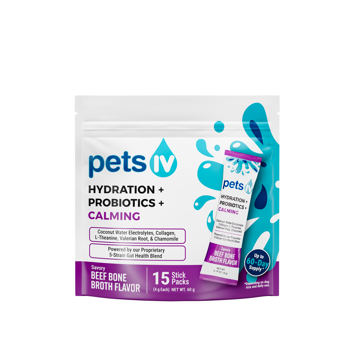 Hydration + Probiotics + Calming