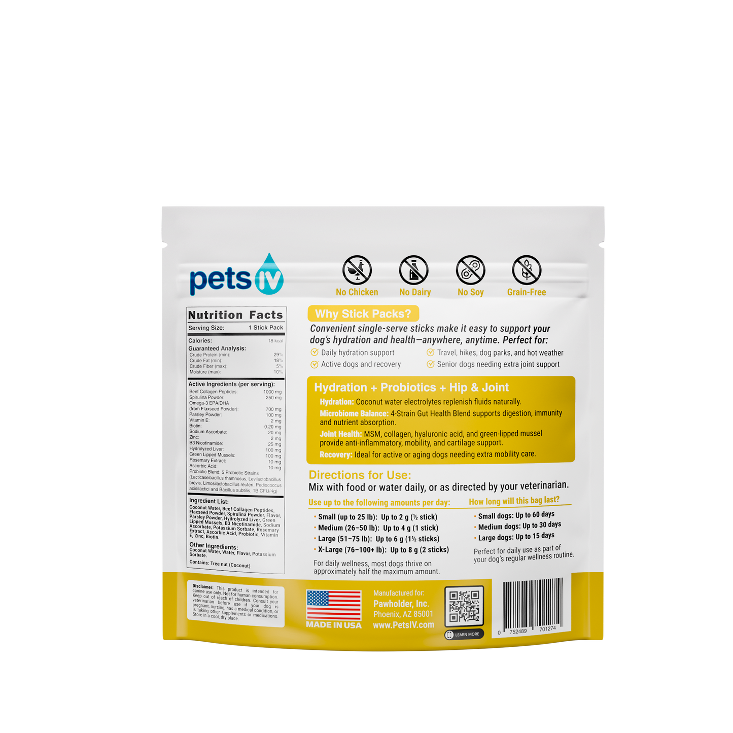 Hydration + Probiotics + Skin & Coat